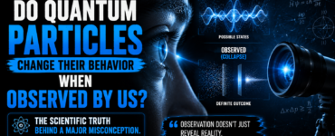 Do quantum particles change their behavior when observed by us? The scientific truth behind a major misconception.