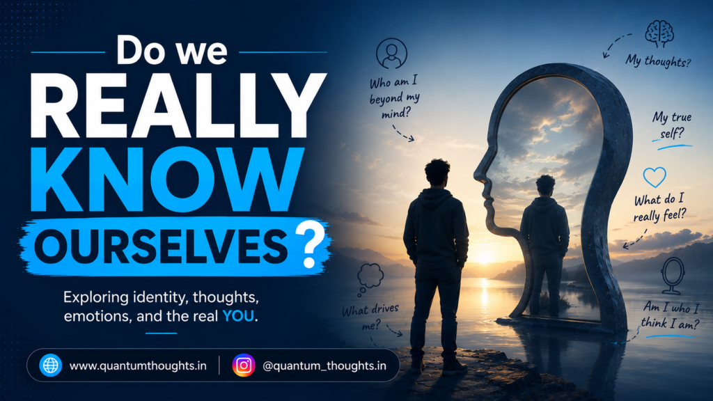 Do we really know ourselves?