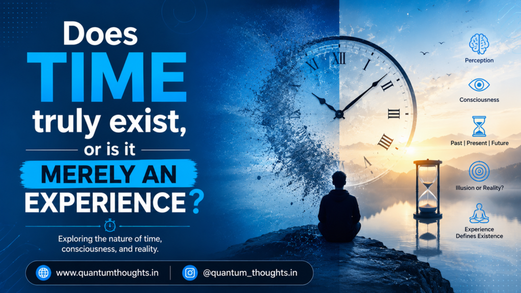 Does time truly exist, or is it merely an experience?