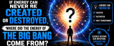 If energy can never be created or destroyed, where did the energy of the Big Bang come from?
