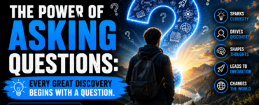 The power of asking questions: Every great discovery begins with a question.
