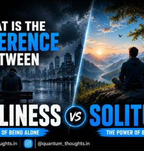 What is the difference between loneliness and solitude?