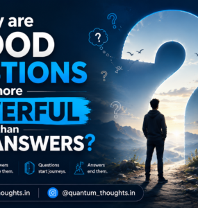 Why are good questions more powerful than good answers?