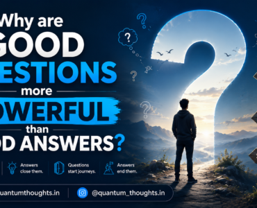 Why are good questions more powerful than good answers?