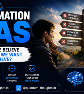 Confirmation Bias: Why do we believe only what we want to believe?