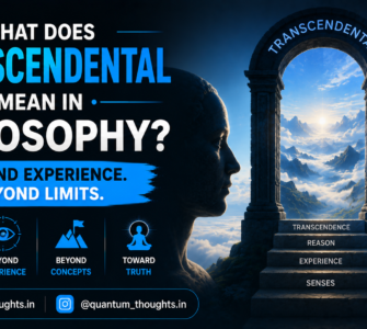 What does transcendental mean in philosophy