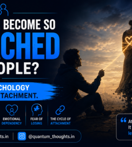 Why do we become so attached to people? – The psychology behind attachment.