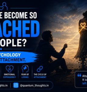 Why do we become so attached to people? – The psychology behind attachment.
