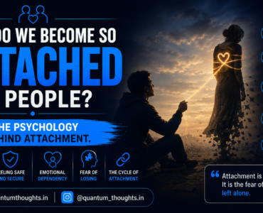 Why do we become so attached to people? – The psychology behind attachment.