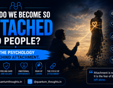 Why do we become so attached to people? – The psychology behind attachment.