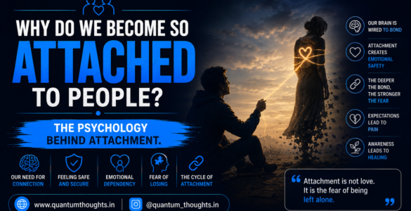 Why do we become so attached to people? – The psychology behind attachment.