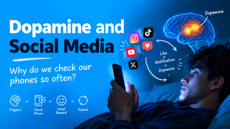 Dopamine and Social Media: Why do we check our phones so often