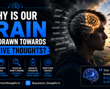 why our brain attract towards negative brain