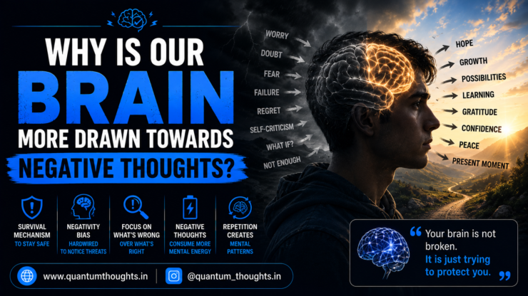 why our brain attract towards negative brain