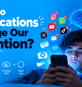 How do notifications change our attention?