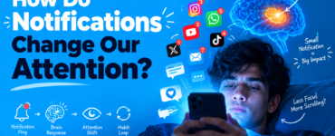 How do notifications change our attention?