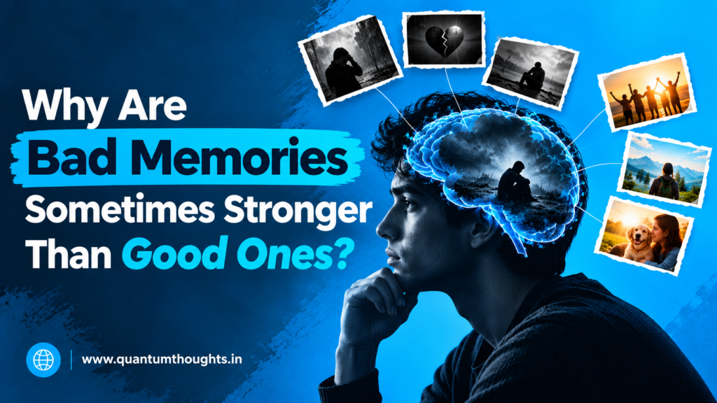 Why Are Bad Memories Sometimes Stronger Than Good Ones?