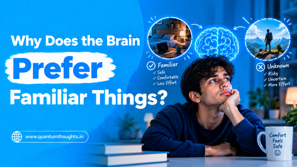 Why Does the Brain Prefer Familiar Things?