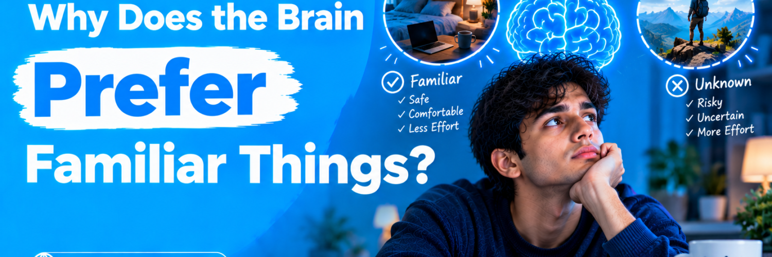Why Does the Brain Prefer Familiar Things?